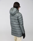 LIVIA MID | Lightweight Hooded Down Jacket