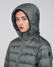 LIVIA MID | Lightweight Hooded Down Jacket