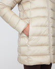LIVIA MID | Lightweight Hooded Down Jacket