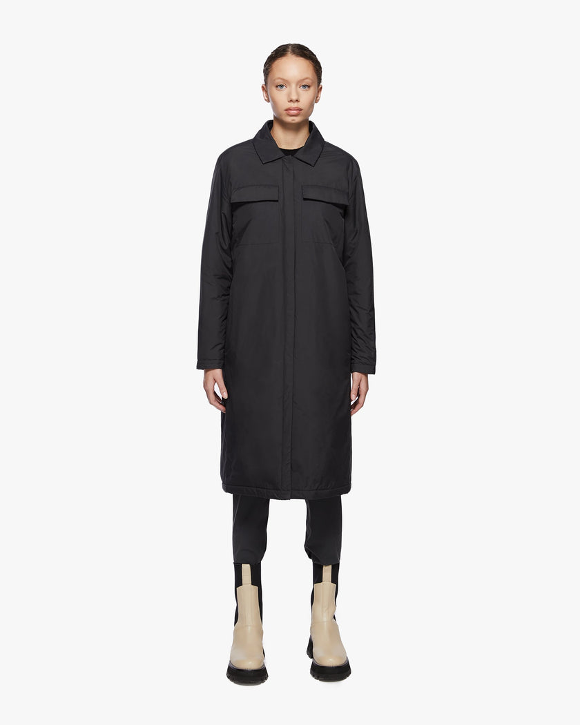 LINA | Long Insulated Shirt Jacket