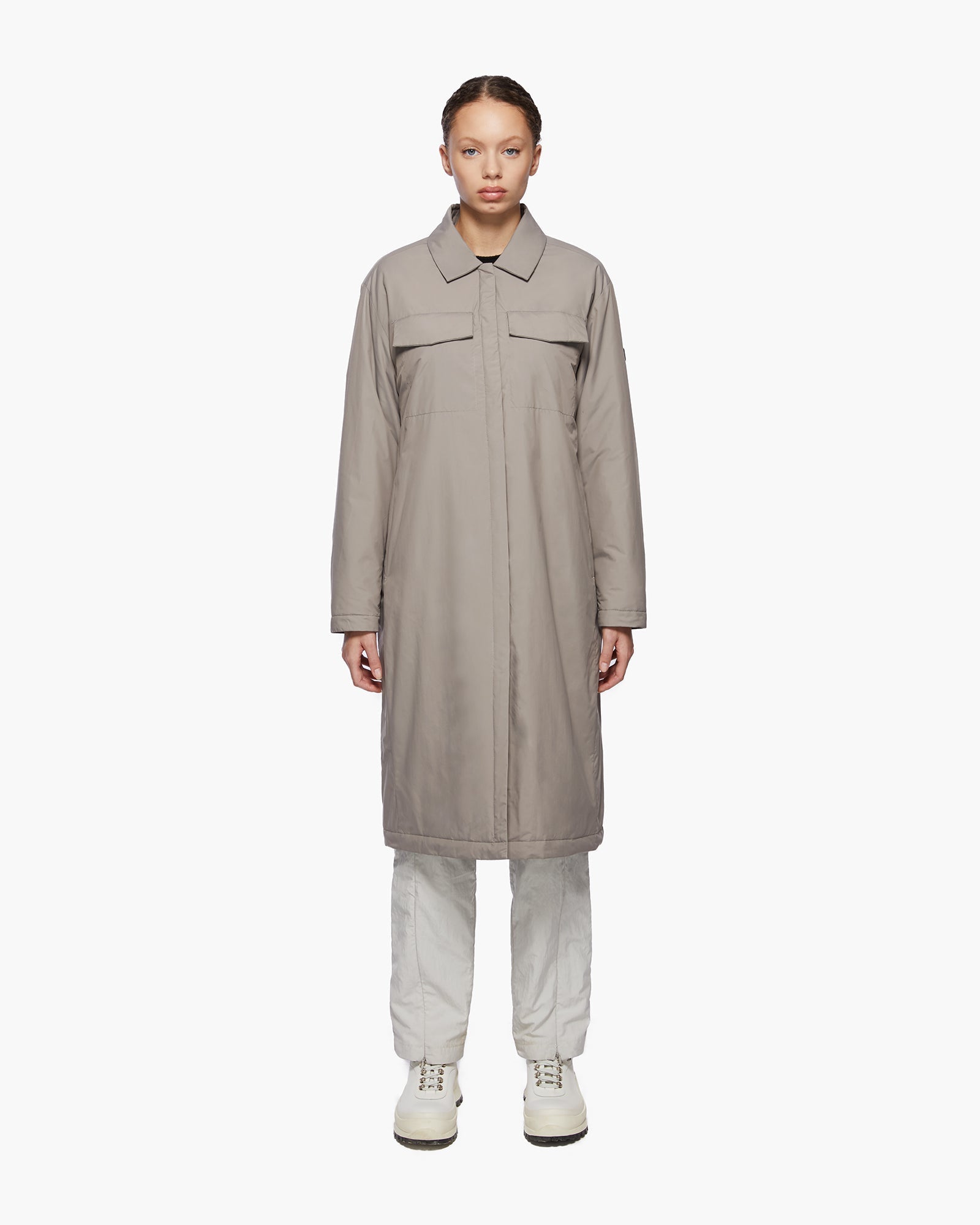 LINA | Long Insulated Shirt Jacket