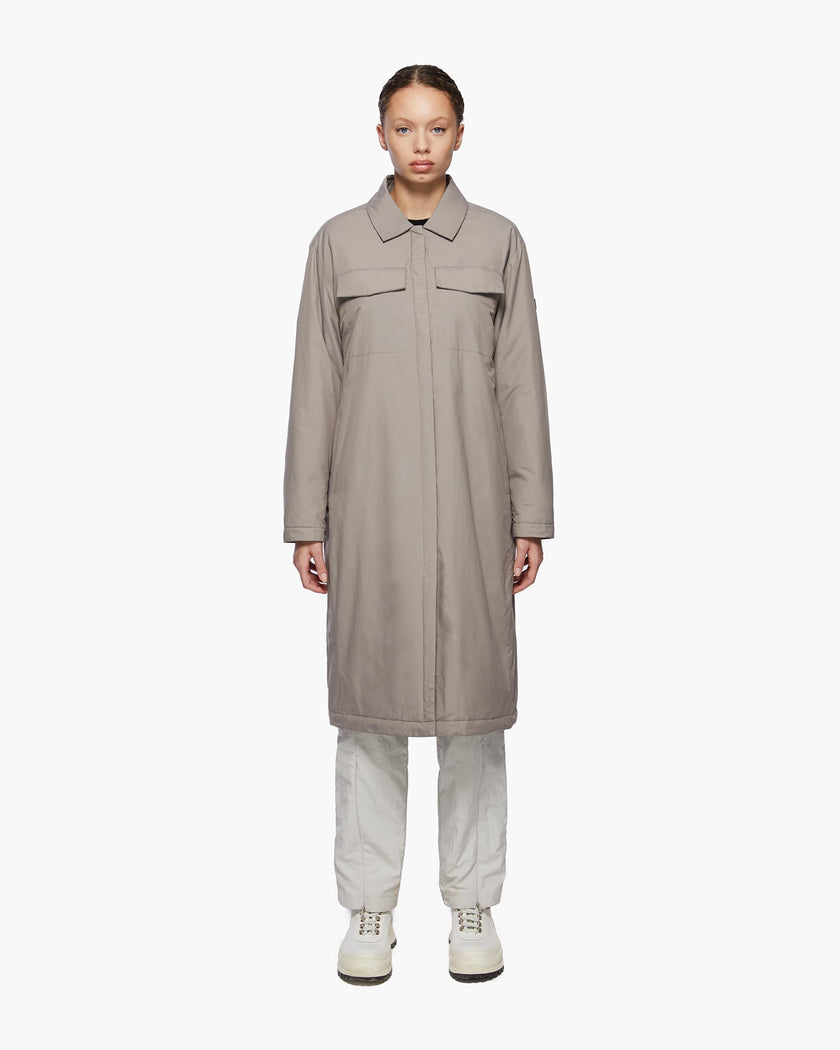 LINA | Long Insulated Shirt Jacket