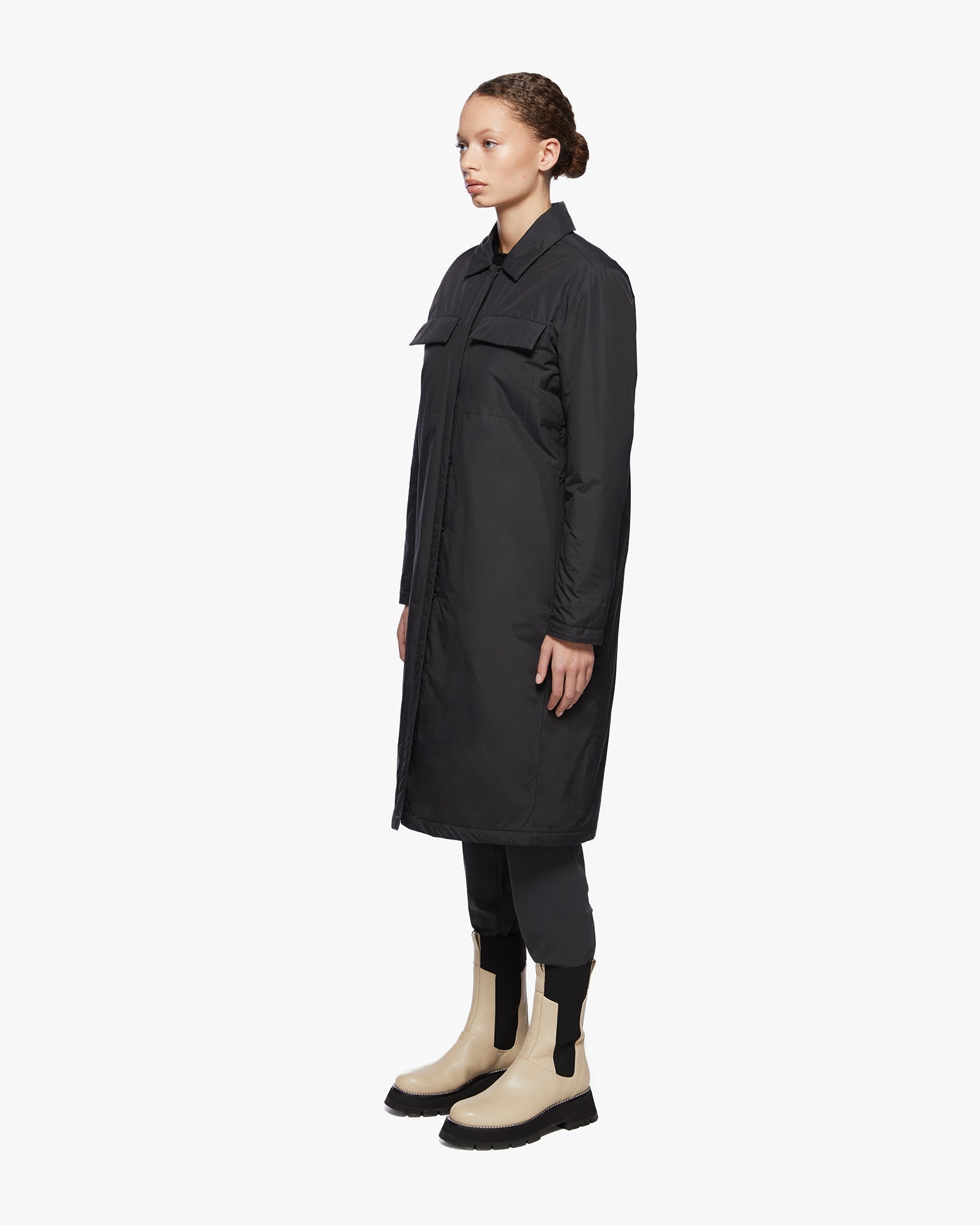 LINA | Long Insulated Shirt Jacket