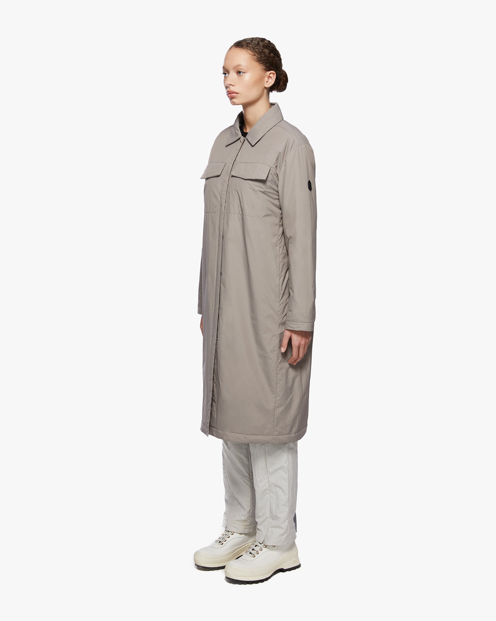 LINA | Long Insulated Shirt Jacket