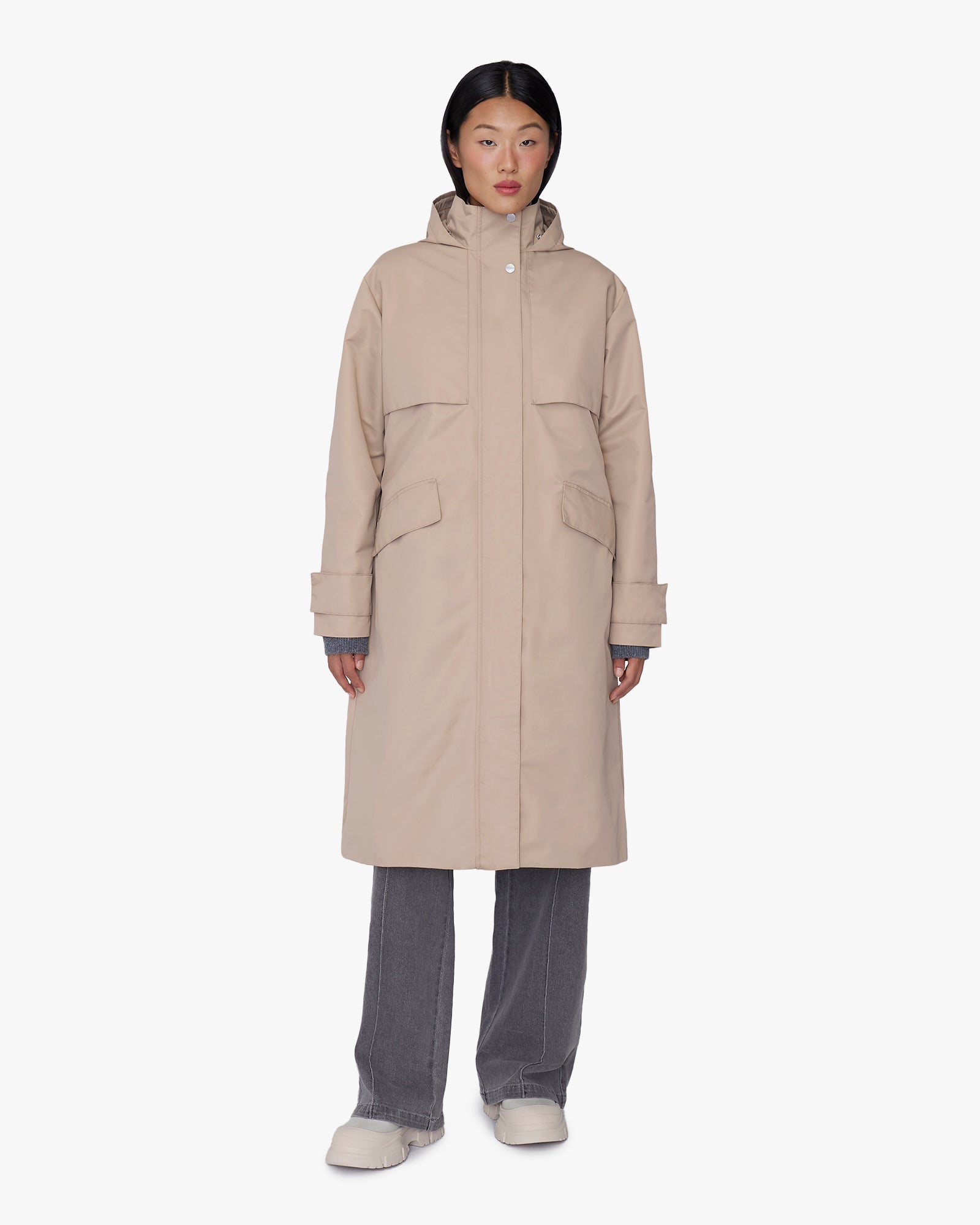MARINA | Hooded 3-in-1 Trench Coat
