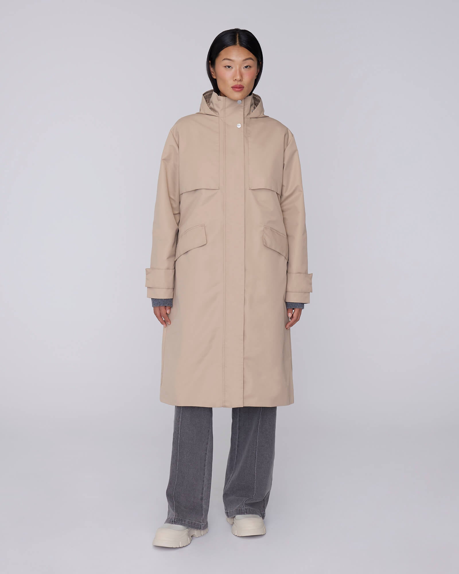 MARINA | Hooded 3-in-1 Trench Coat