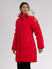 January Women's Quilted Puffer w/ Faux Fur