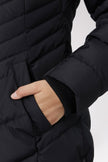 Queens Quilted Puffer w/Faux Fur Hood Trim