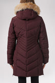 Queens Quilted Puffer w/Faux Fur Hood Trim