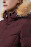 Queens Quilted Puffer w/Faux Fur Hood Trim