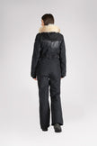 Pearl Women's Ski Jumpsuit w/ Faux Fur Trim