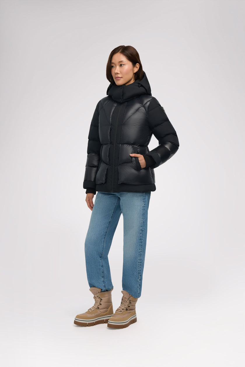 Vega Women's Mixed Media Puffer