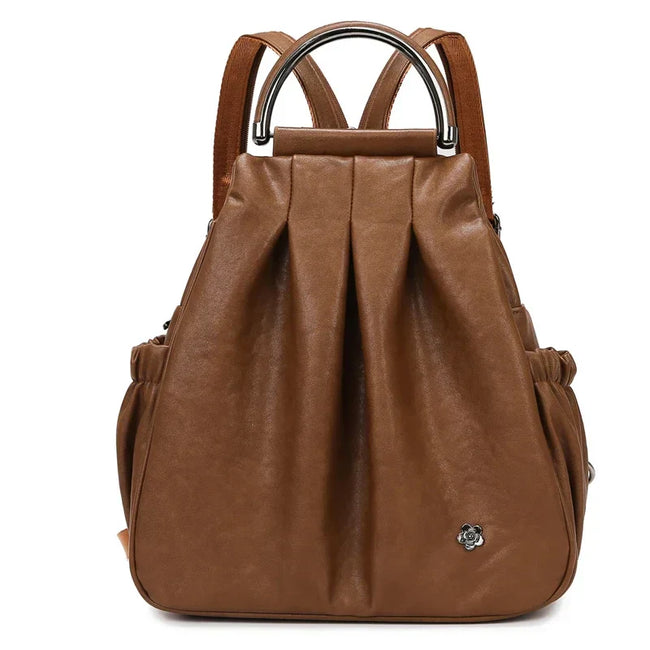 Fusion Backpack for Women Luxury Designer Rucksack Retro Style  Multi-Functional Travel Bag