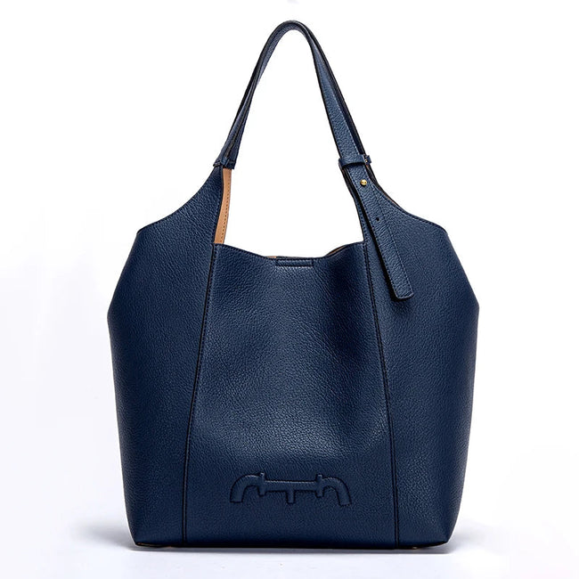 Luxury Designed New Handbag Fashion Simple Classic Style Large Capacity Commuter Wallet Women Tote Bag