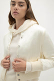 BECCA SILK BOMBER JACKET