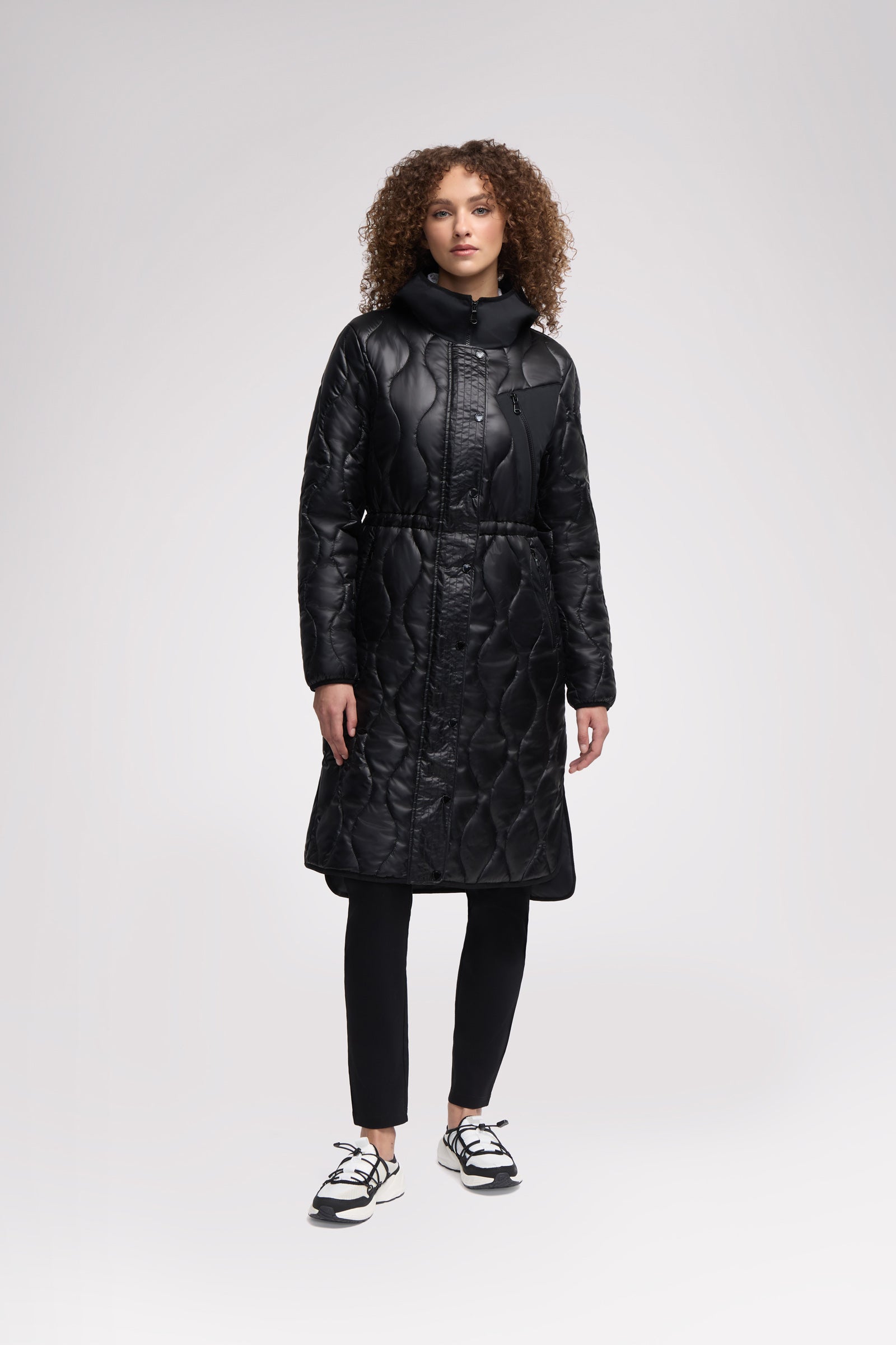 Sterling Women's Onion Quilted Longline Anorak