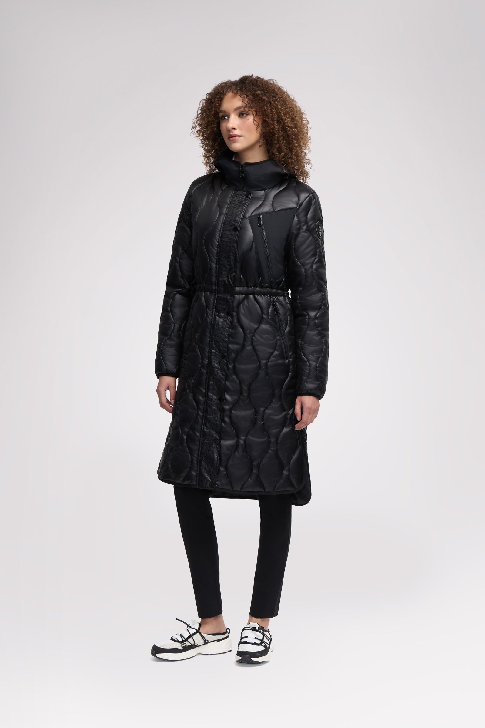 Sterling Women's Onion Quilted Longline Anorak