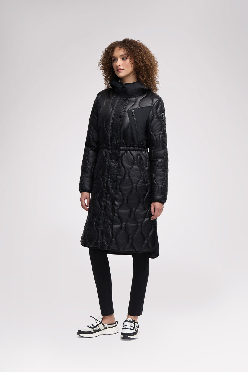 Sterling Women's Onion Quilted Longline Anorak