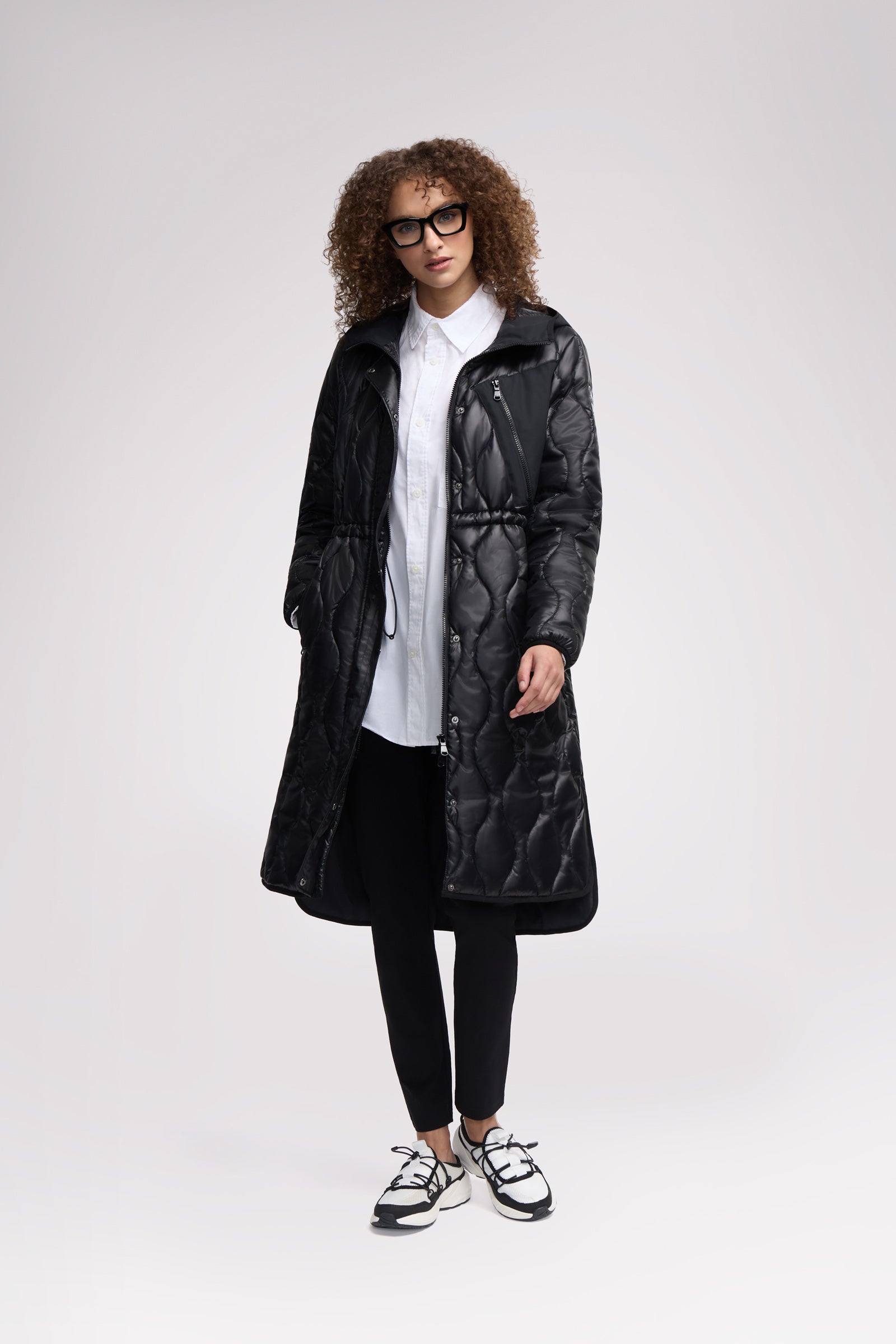 Sterling Women's Onion Quilted Longline Anorak