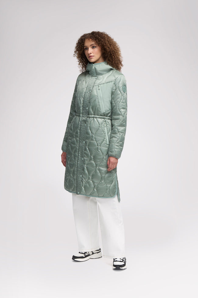 Sterling Women's Onion Quilted Longline Anorak