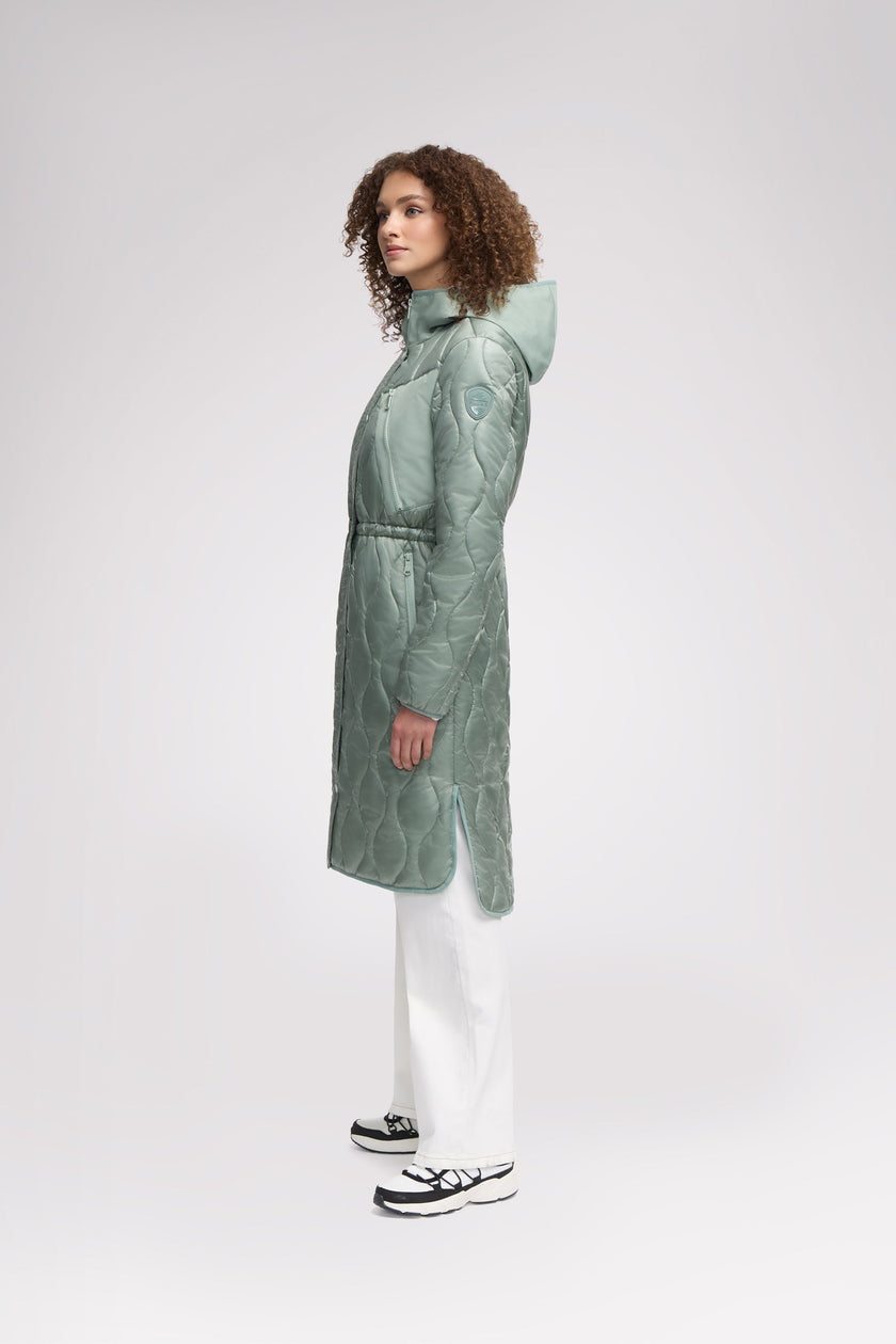 Sterling Women's Onion Quilted Longline Anorak