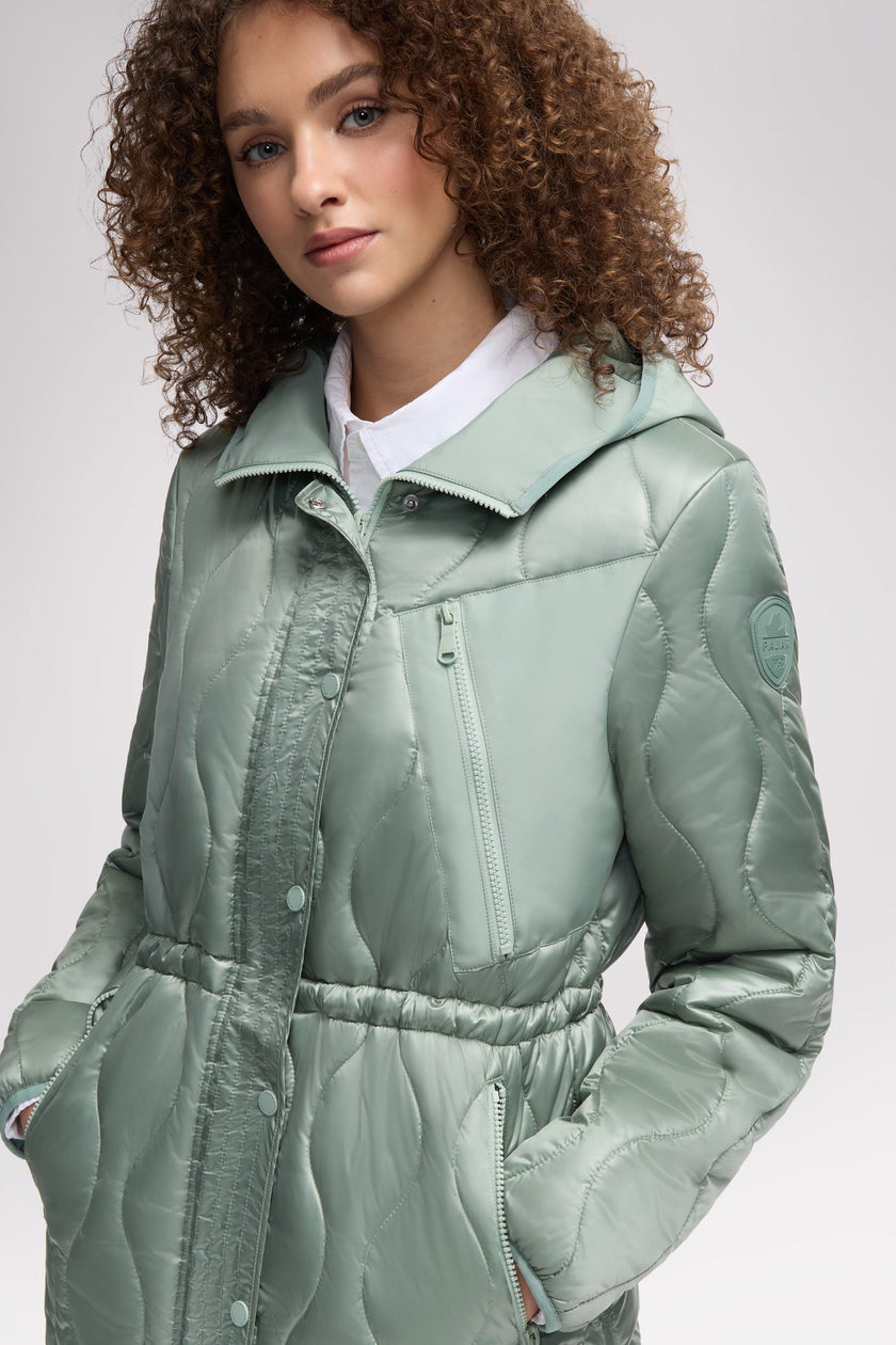 Sterling Women's Onion Quilted Longline Anorak