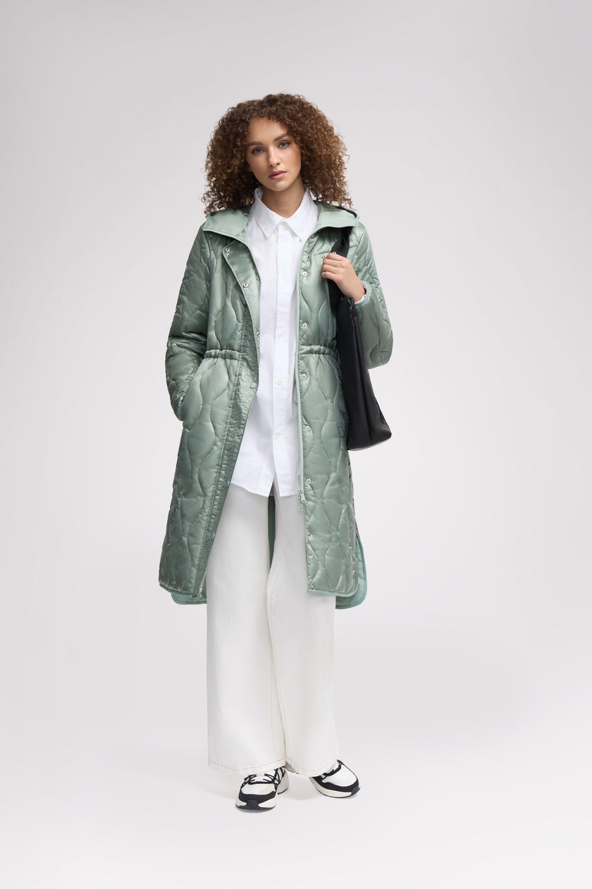Sterling Women's Onion Quilted Longline Anorak