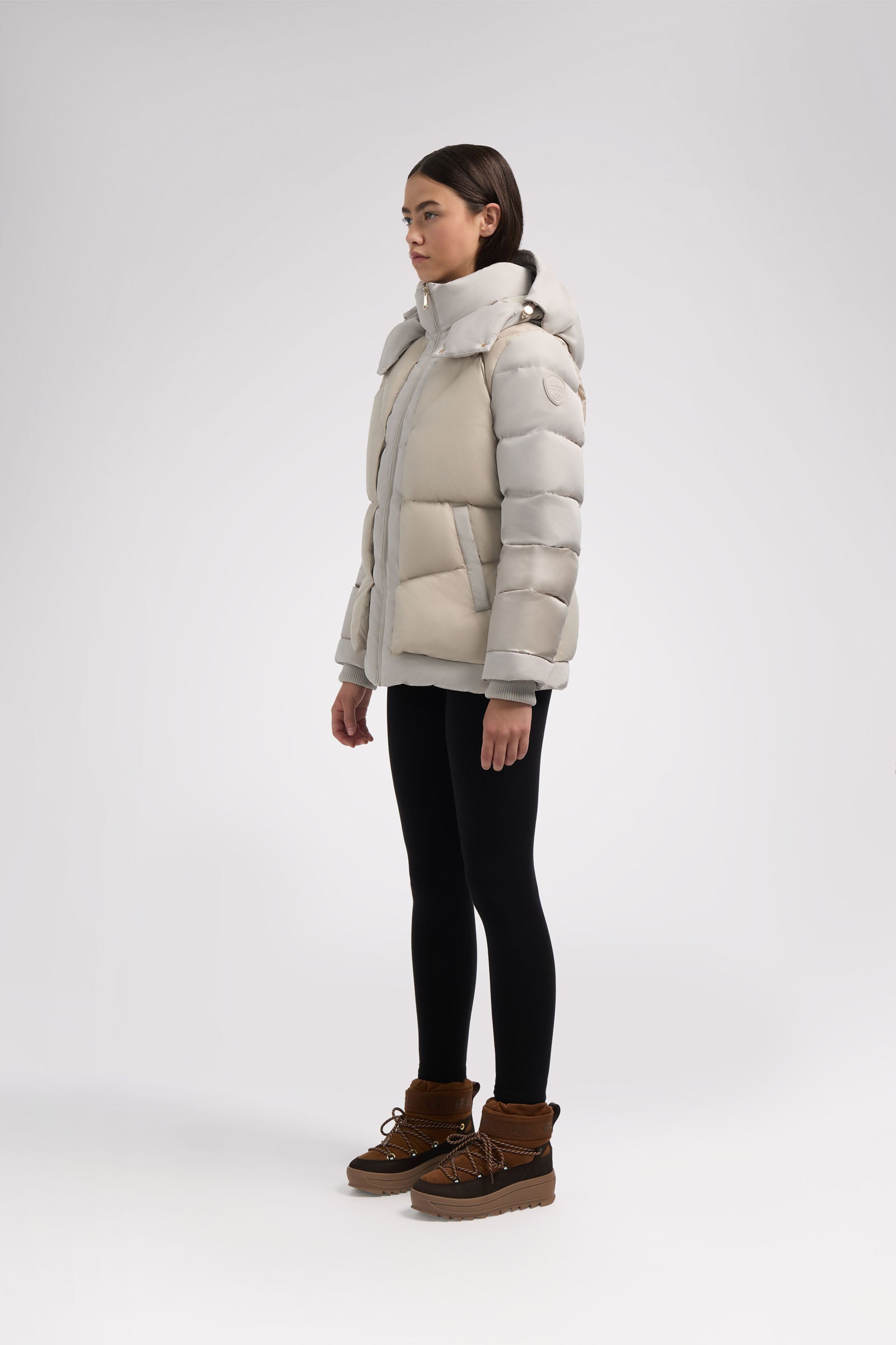 Vega Women's Mixed Media Puffer