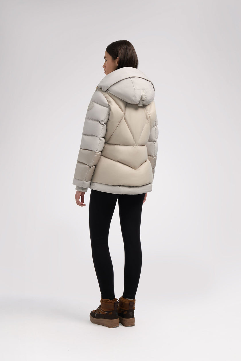 Vega Women's Mixed Media Puffer