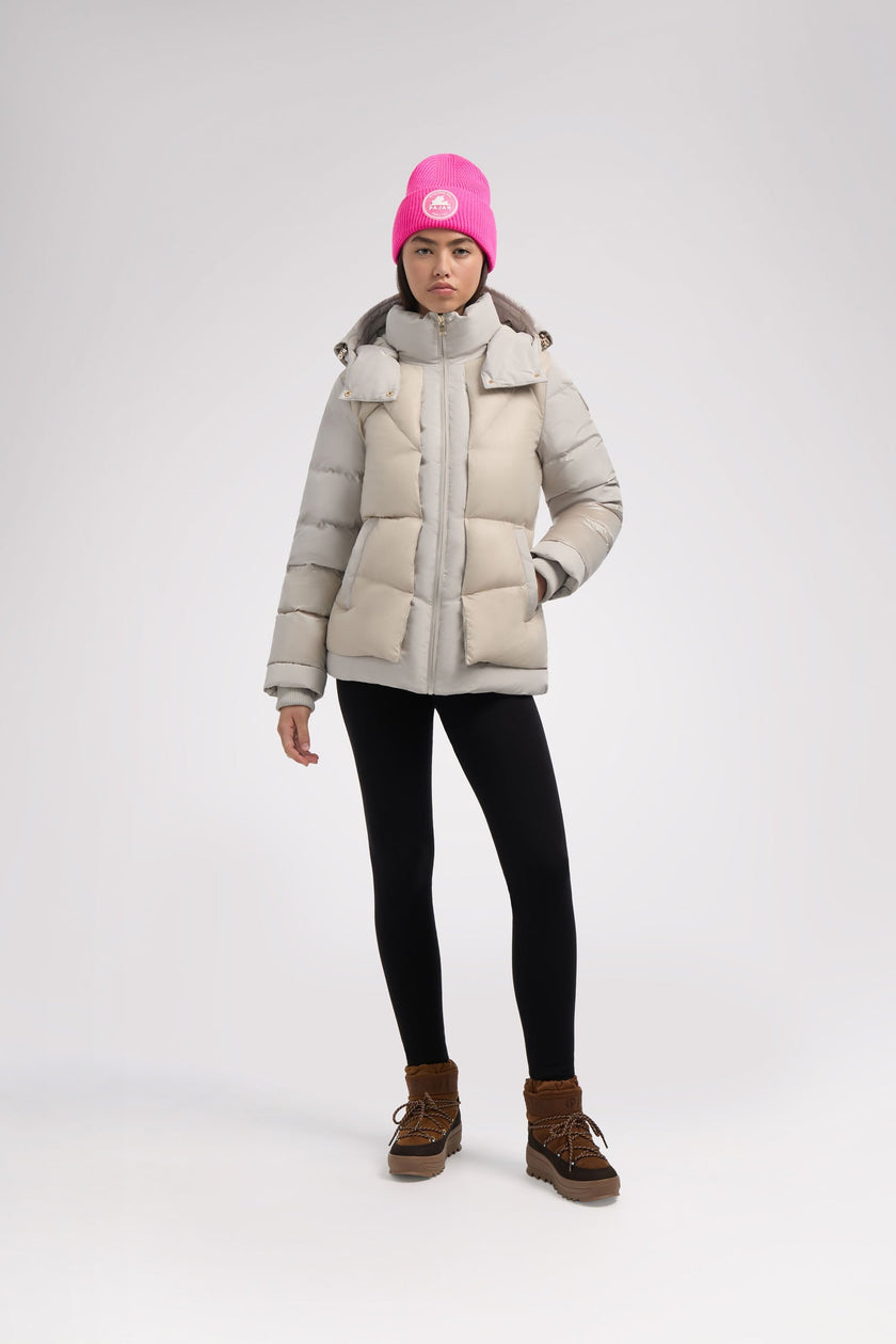 Vega Women's Mixed Media Puffer