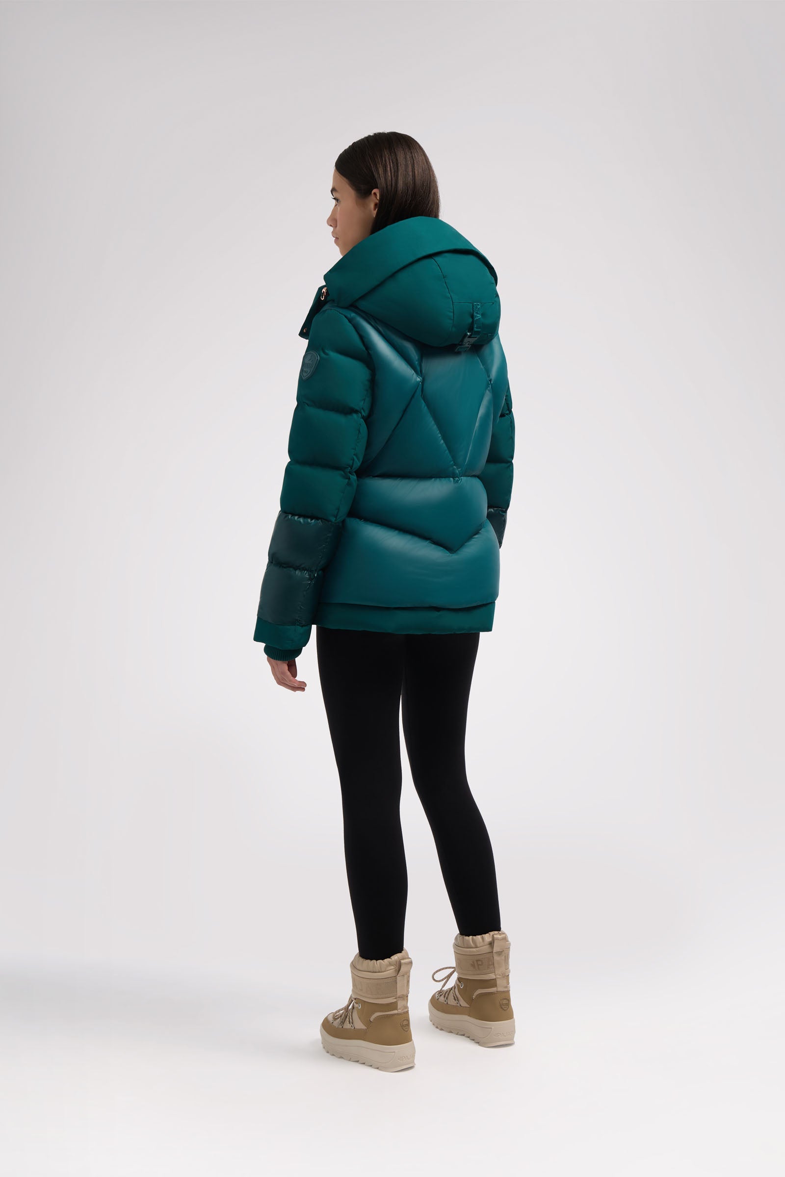 Vega Women's Mixed Media Puffer