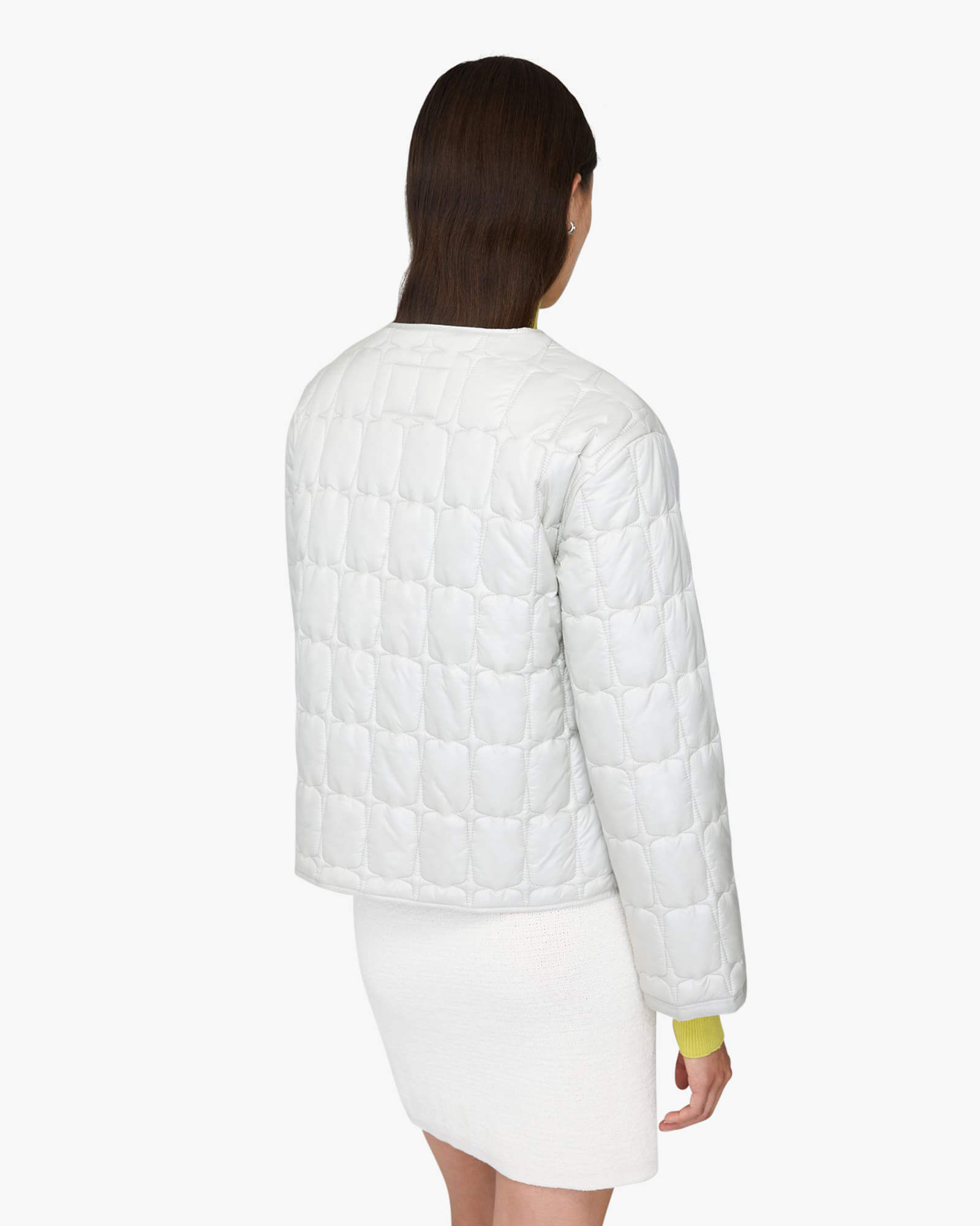 VIRGINIA | Lightweight Quilted Collarless Jacket