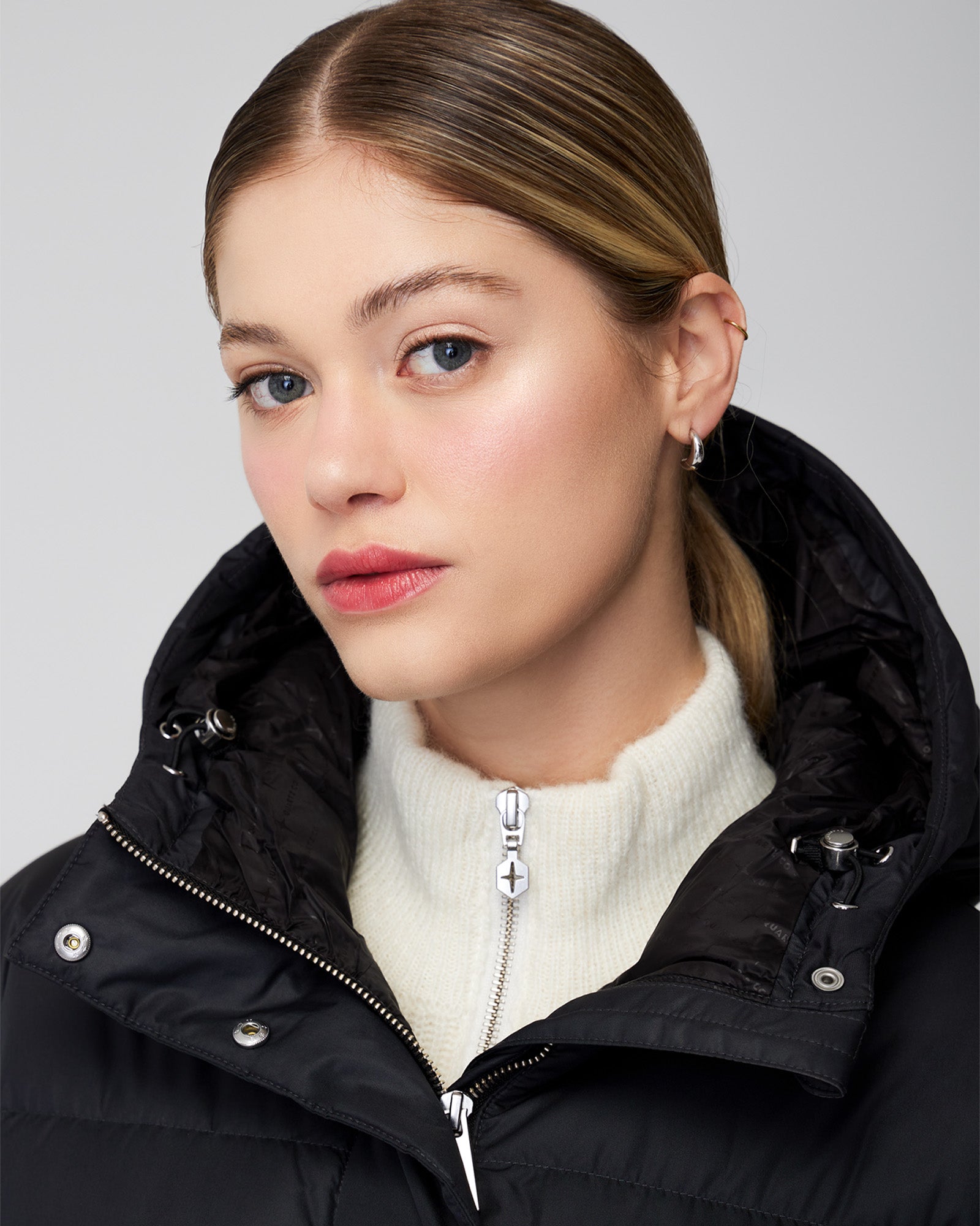 VIVIAN | Hooded Down Puffer Jacket