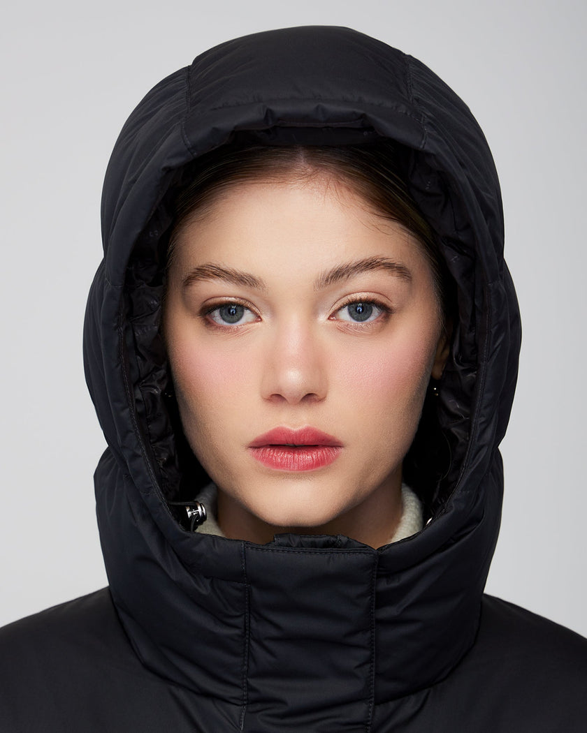 VIVIAN | Hooded Down Puffer Jacket