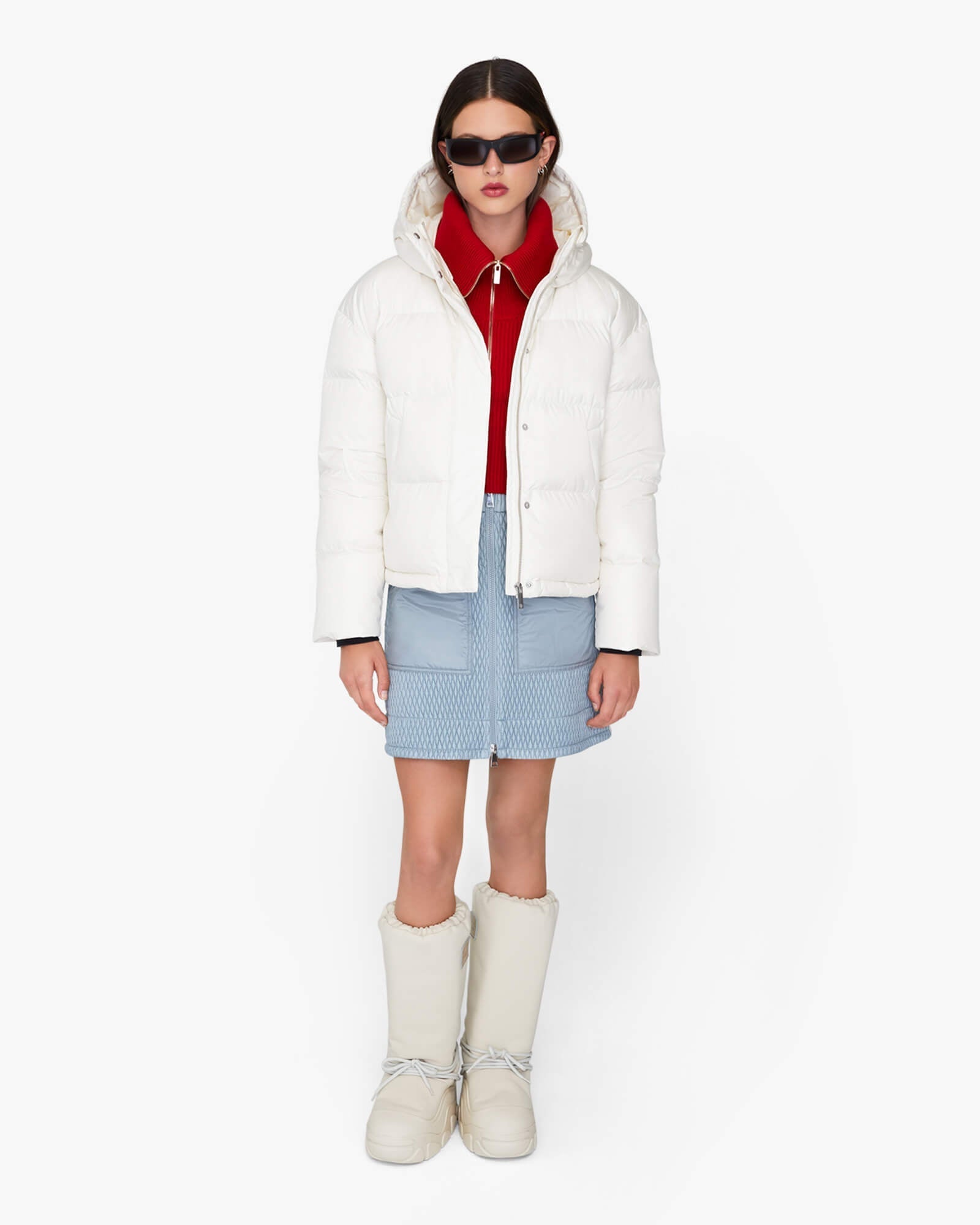 VIVIAN | Hooded Down Puffer Jacket