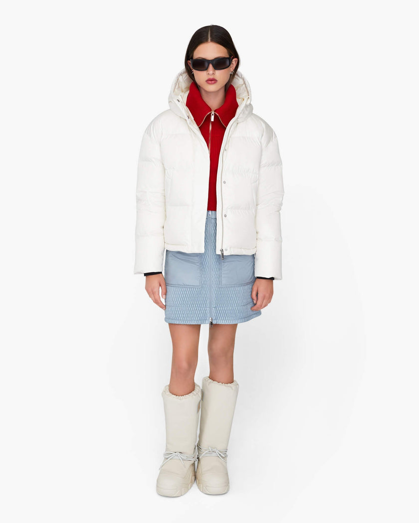 VIVIAN | Hooded Down Puffer Jacket