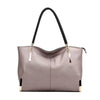New Fusion Designed Women Cowhide Leather Handbag Female Shoulder Bag
