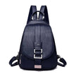 Modern Women Anti Theft Backpack Quality Leather School Shoulder Multifunction Backpack