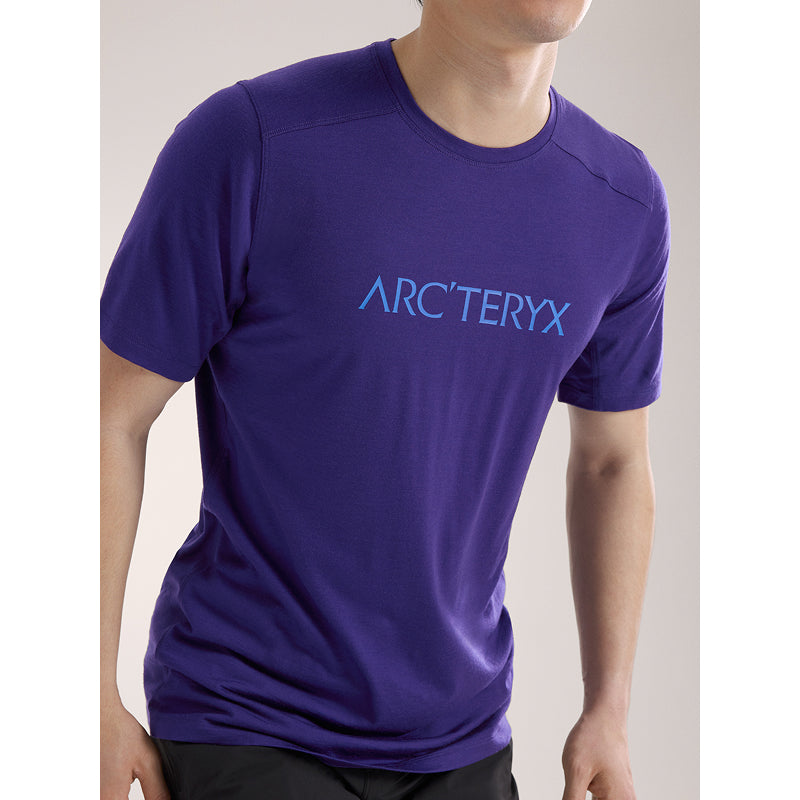 Arc'teryx Ionia Merino Wool Arc'Word Logo Short Sleeve - Men's