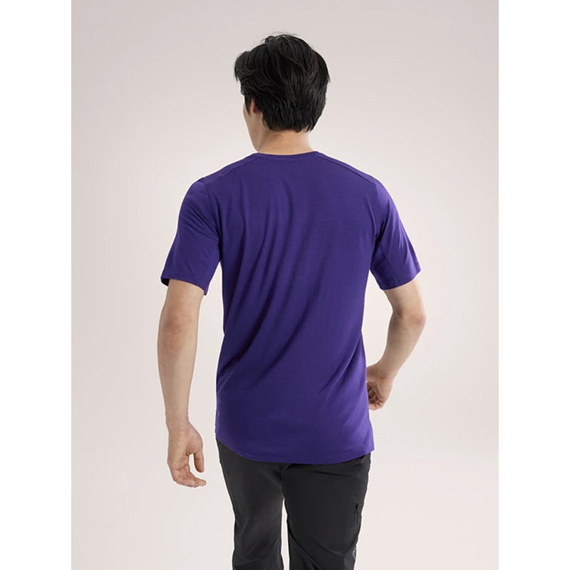 Arc'teryx Ionia Merino Wool Arc'Word Logo Short Sleeve - Men's