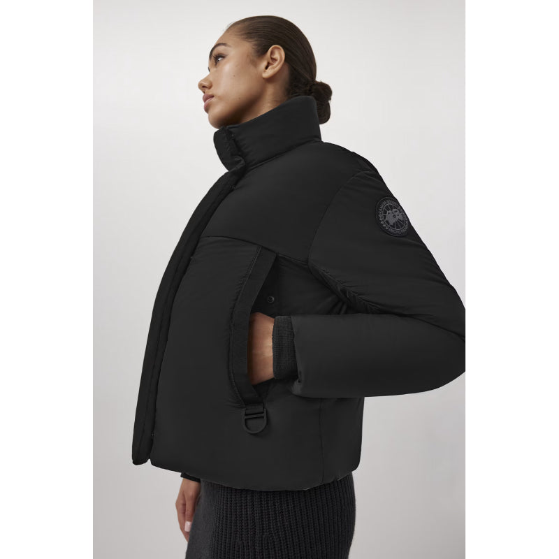 Canada Goose Junction Cropped Puffer Black Label