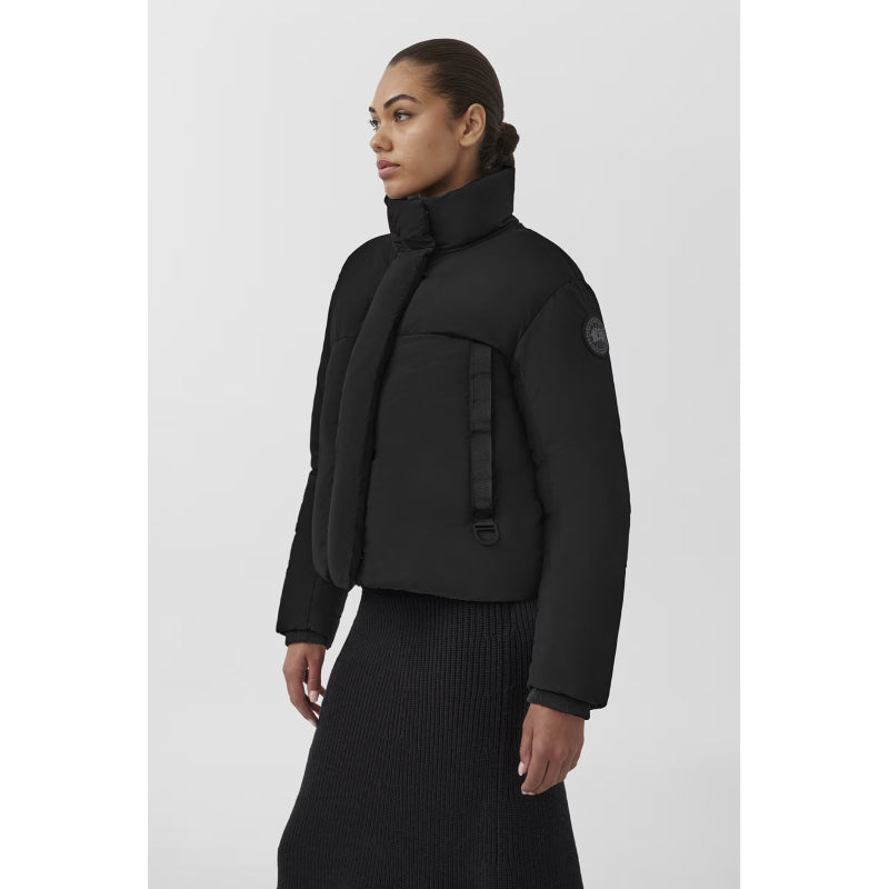 Canada Goose Junction Cropped Puffer Black Label