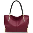 New Fusion Designed Women Cowhide Leather Handbag Female Shoulder Bag