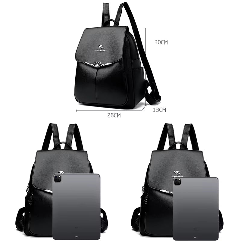 New Fashion Retro  Luxury Designer Single Shoulder Travel School Bag