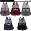 Anti Theft Backpack Women Shoulder  Leather Backpacks Women Large Capacity Bag
