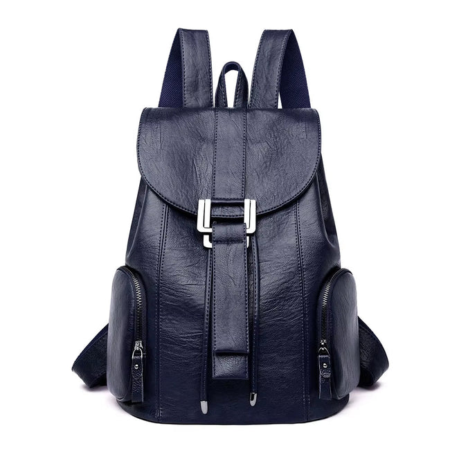 Premium Leather Backpack Woman New Arrival Large Capacity School Travel Bag