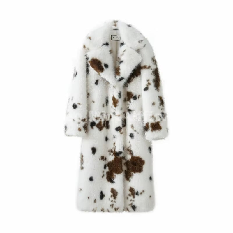 New Women Thick Winter Long Fur Jacket Coat