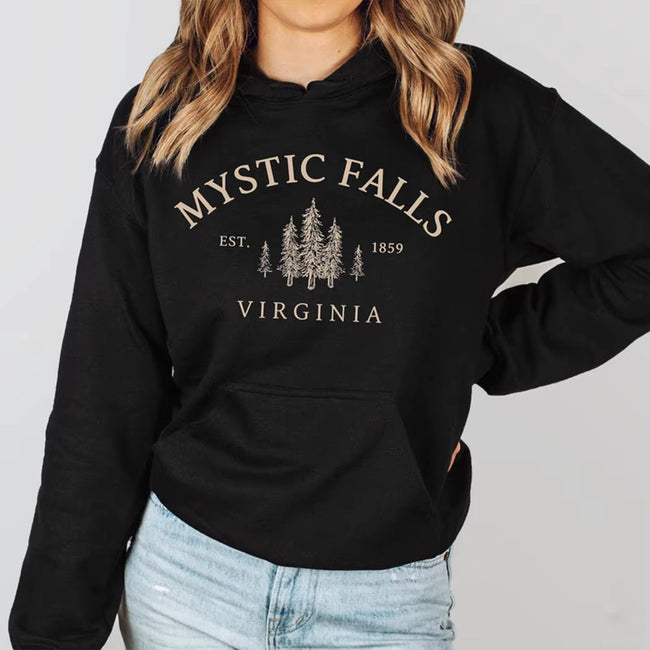 New Fusion Designed  Virginia Hoodie Salvatores Pullovers Hoodies